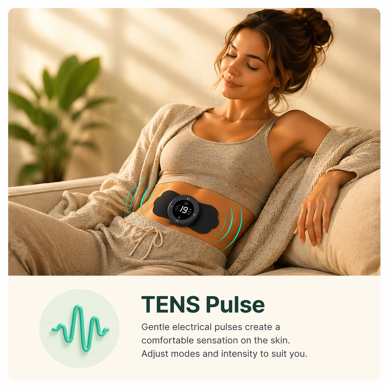 Wireless TENS & Heat Wearable Device