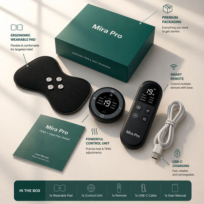 Wireless TENS & Heat Wearable Device